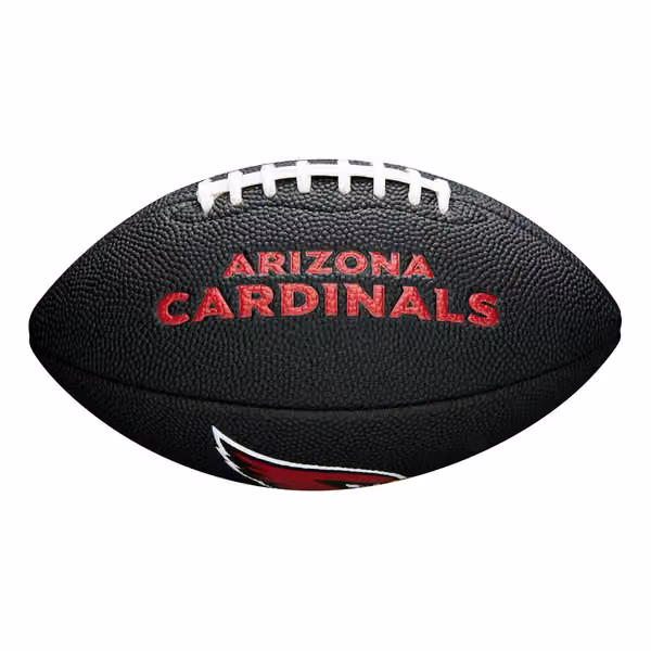 Arizona Cardinals NFL Mini Football Black view 1