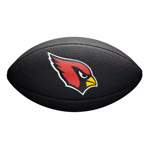 Arizona Cardinals NFL Mini Football Black view 3