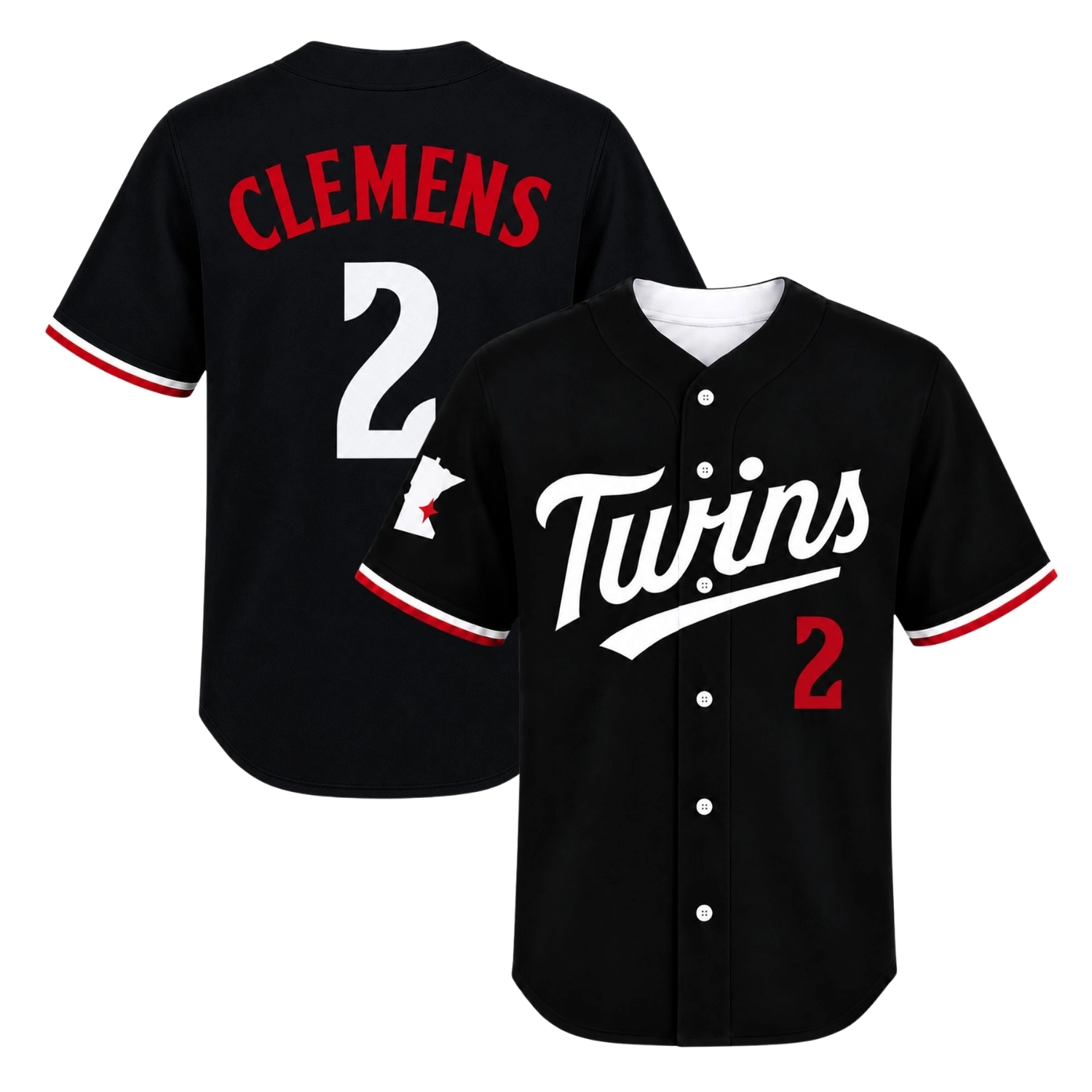 Kody Clemens Twins Black Jersey Impressive Alternate