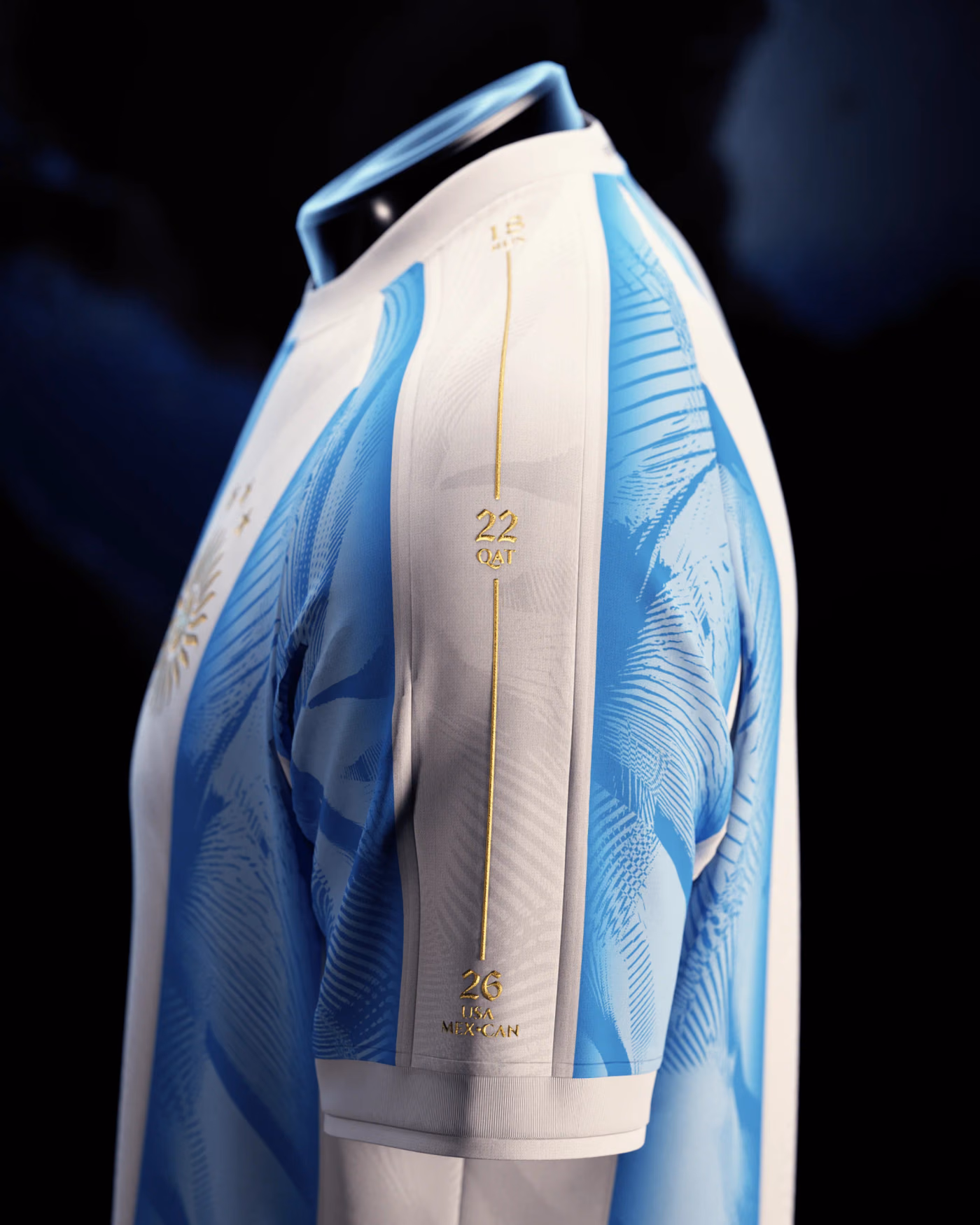 Jersevo Custom Personalized La Pulga "El Último Tango" Jersey left sleeve detail
