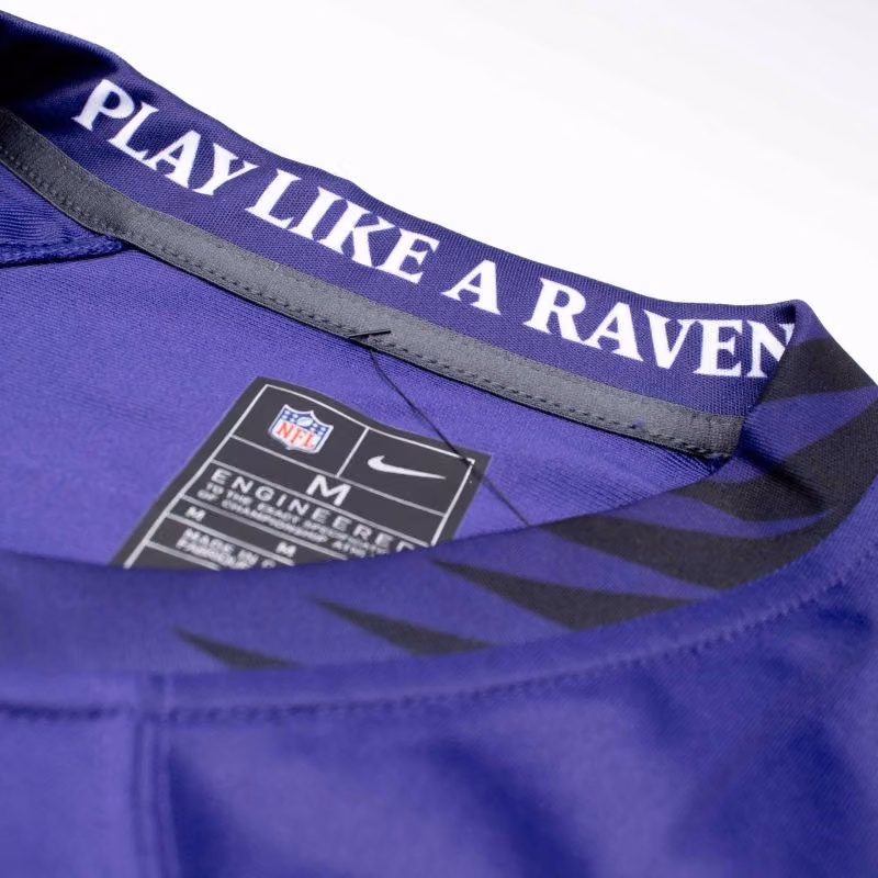 Lamar Jackson #8 Baltimore Ravens 2026 Game NFL Jersey Team Purple view 5