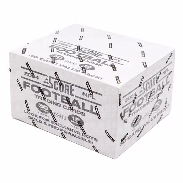 2024 Panini Score NFL Football Value Fat-Pack Box view 1