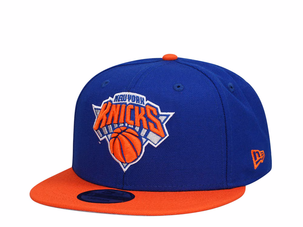 New Era New York Knicks Light Royal Two Tone Edition 9Fifty Snapback Hat front