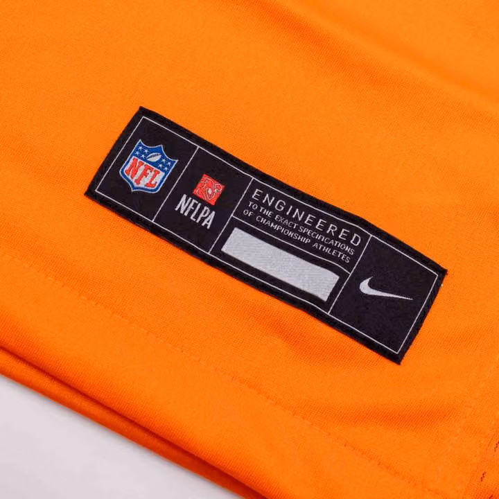 John Elway #7 Denver Broncos Nike Game NFL Jersey Orange view 6
