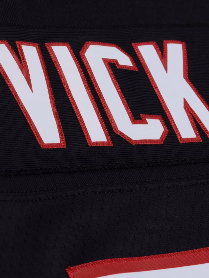 Michael Vick #7 Atlanta Falcons Legacy Throwback NFL Jersey Black view 4