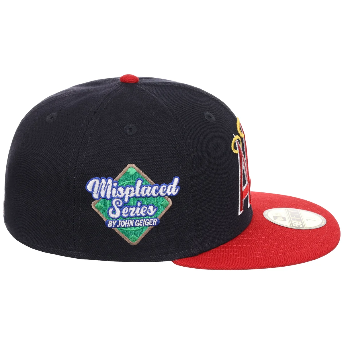 California Angels MLB x John Geiger 'Misplaced Series' 2.0 New Era 59FIFTY detail view