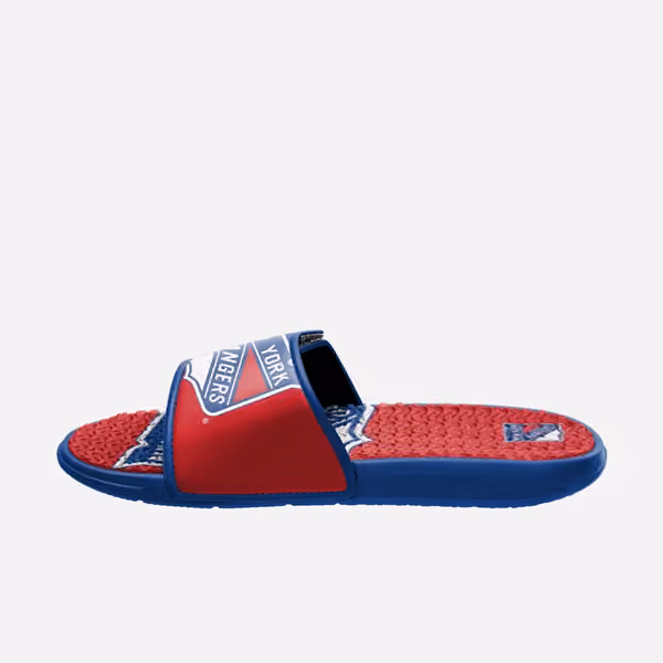 New York Rangers Big Logo NHL Gel Slides view 4