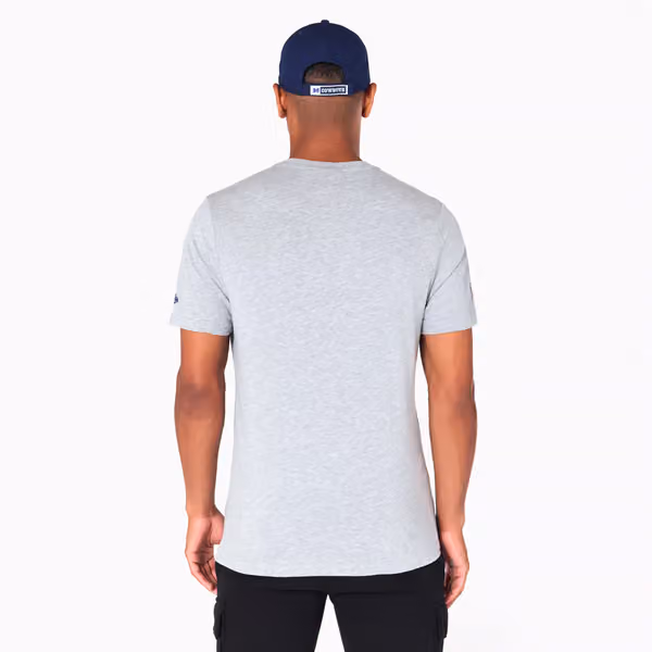 Dallas Cowboys Team Logo New Era NFL T-Shirt Grey view 2