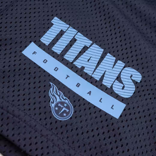Tennessee Titans 2024 NFL Sideline Mesh Nike Dri-FIT Shorts Navy view 3
