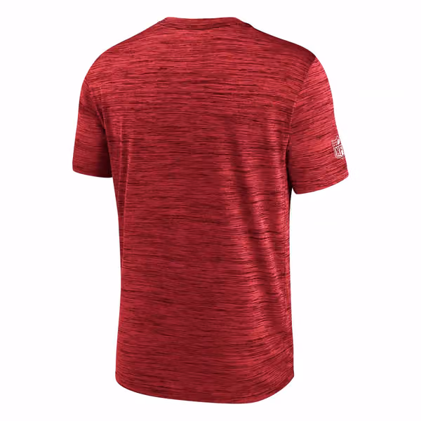 Arizona Cardinals 2025 NFL Sideline Nike Velocity Performance T-Shirt Red view 3