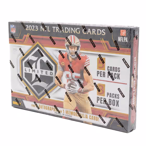 2023 Panini Limited Football NFL Hobby Box view 1