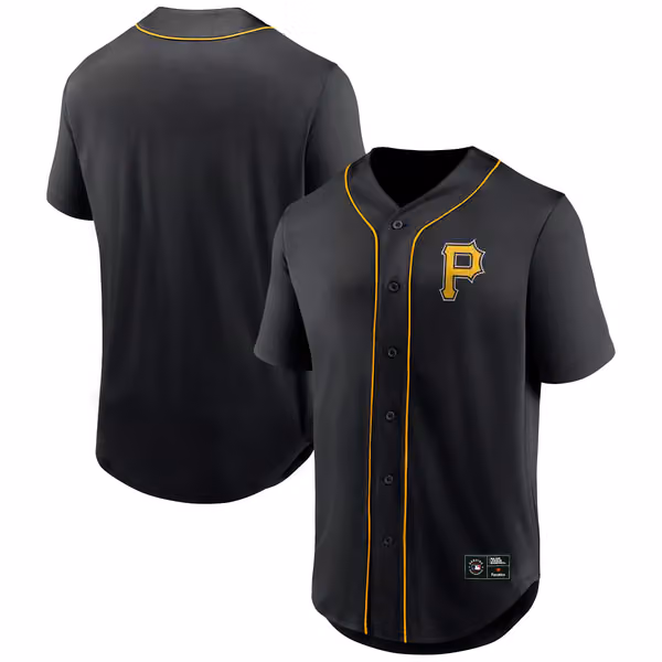 Pittsburgh Pirates Fanatics Foundation MLB Fan Jersey Black view 1