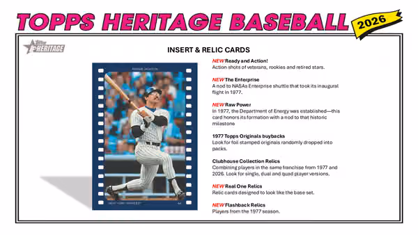 2026 Topps Heritage Baseball MLB Hobby Box view 5