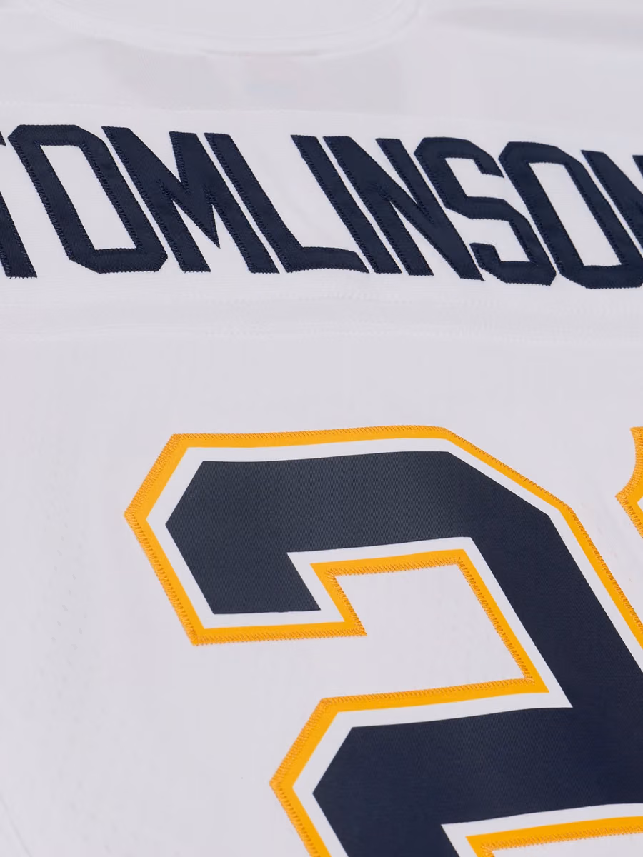 LaDainian Tomlinson #21 San Diego Chargers 2001 Legacy Throwback NFL Jersey White view 6