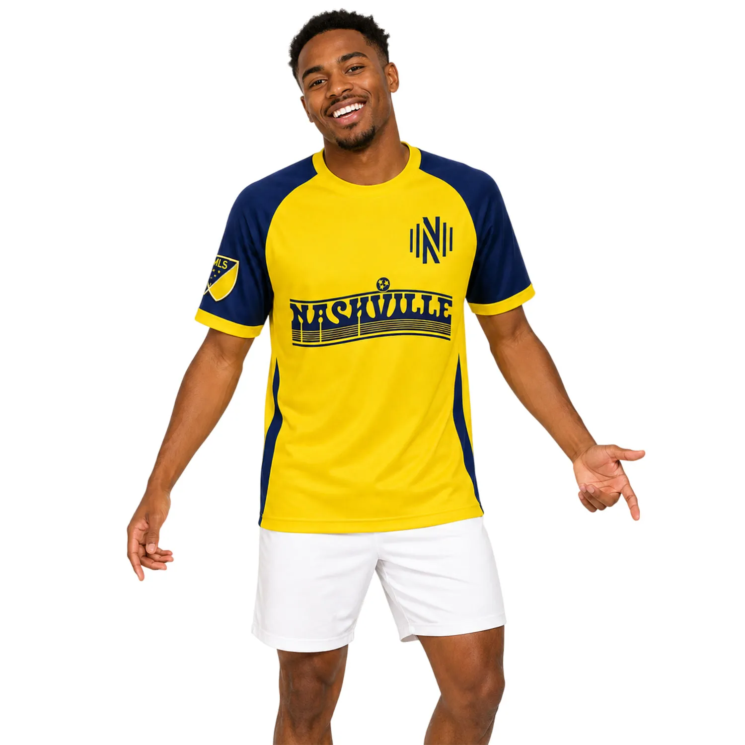 Nashville SC Custom Yellow Jersey – Exclusive Yellow & Navy