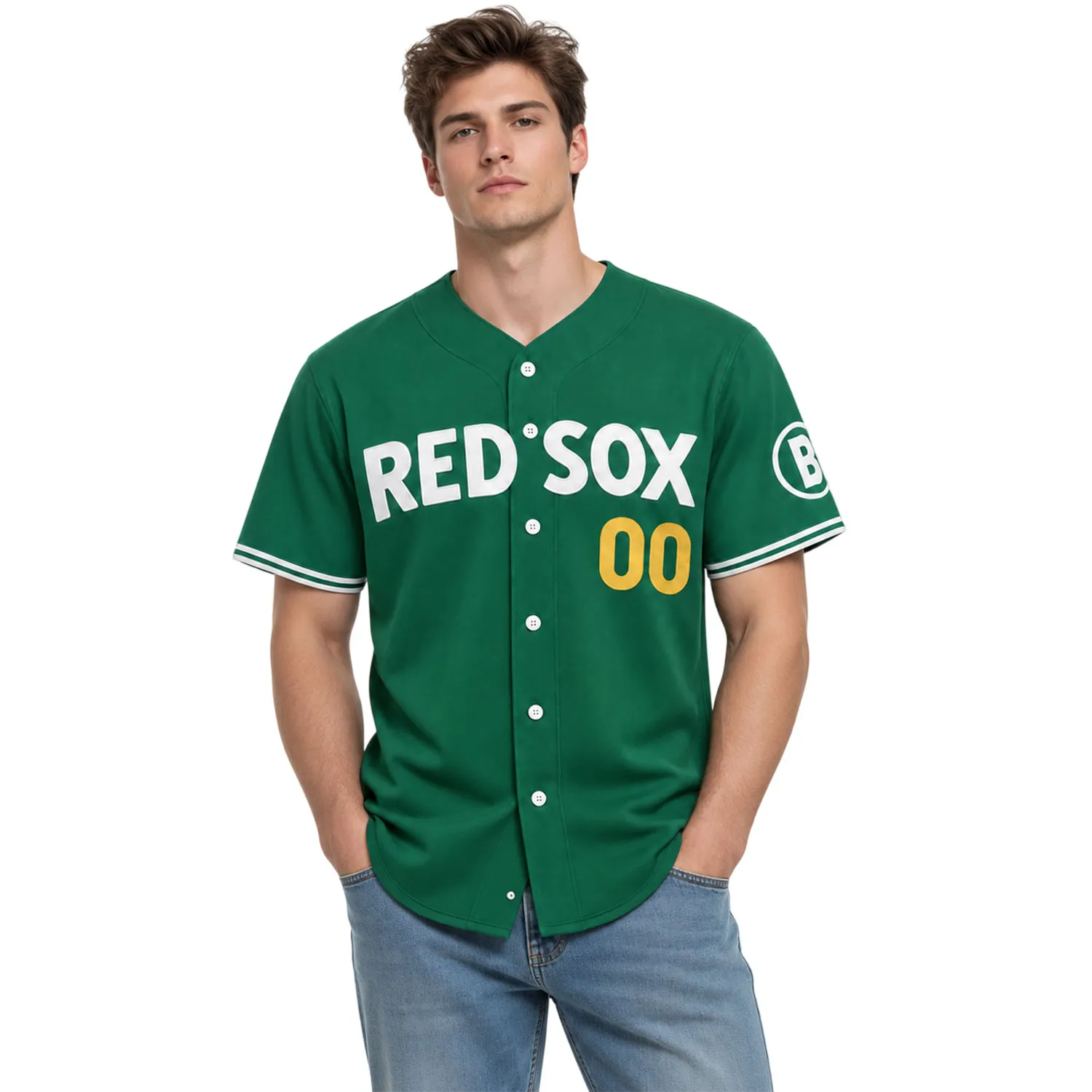 Boston Red Sox Personalize Number Jersey Bold Fan Style