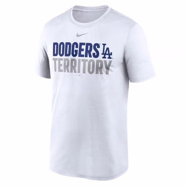 Los Angeles Dodgers Local Legend MLB T-Shirt White view 1
