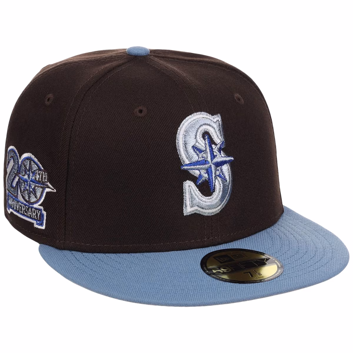 Seattle Mariners MLB Driftwood Fade New Era 59FIFTY front view