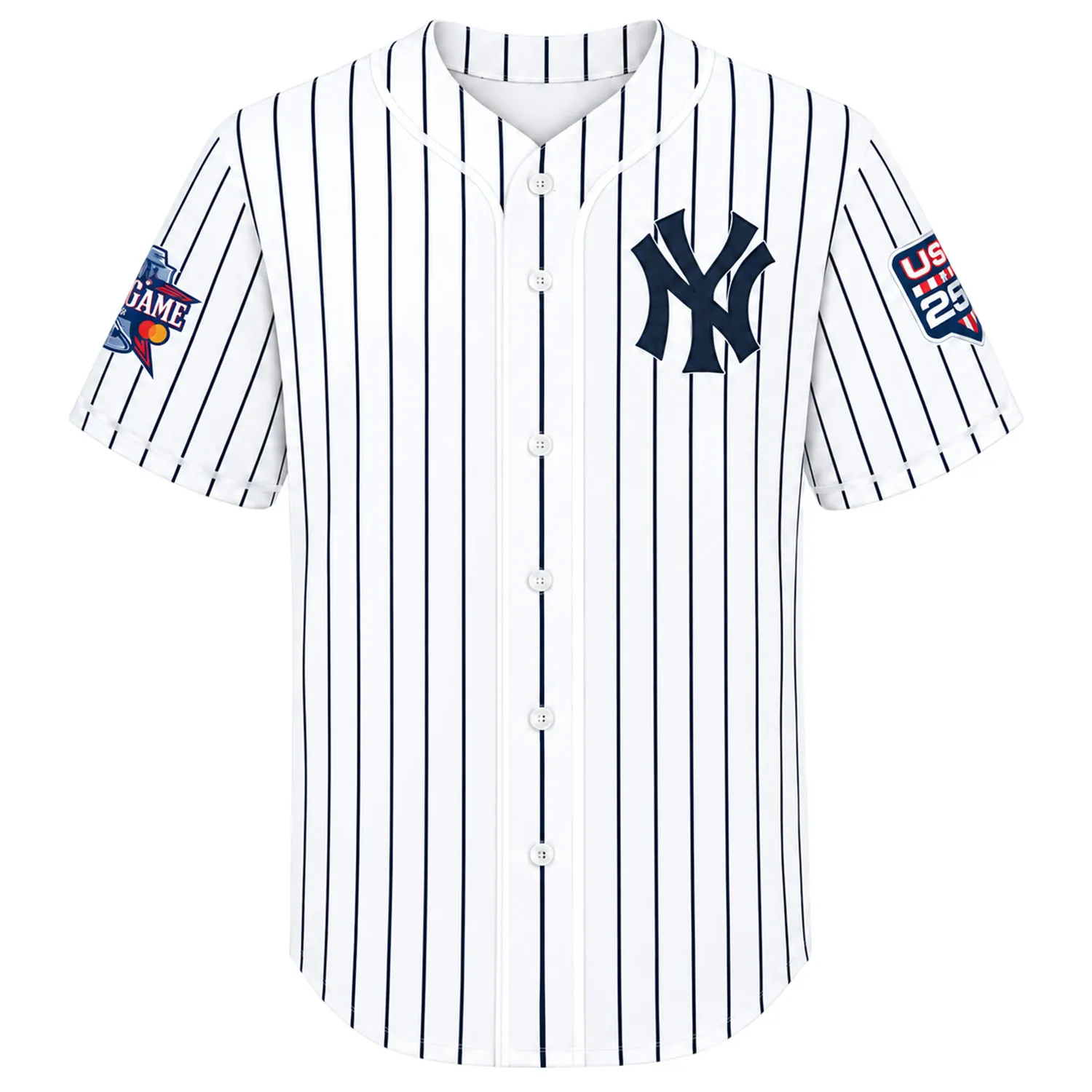 Youth New York Yankees Jersey Custom Number Elite 250 USA Style