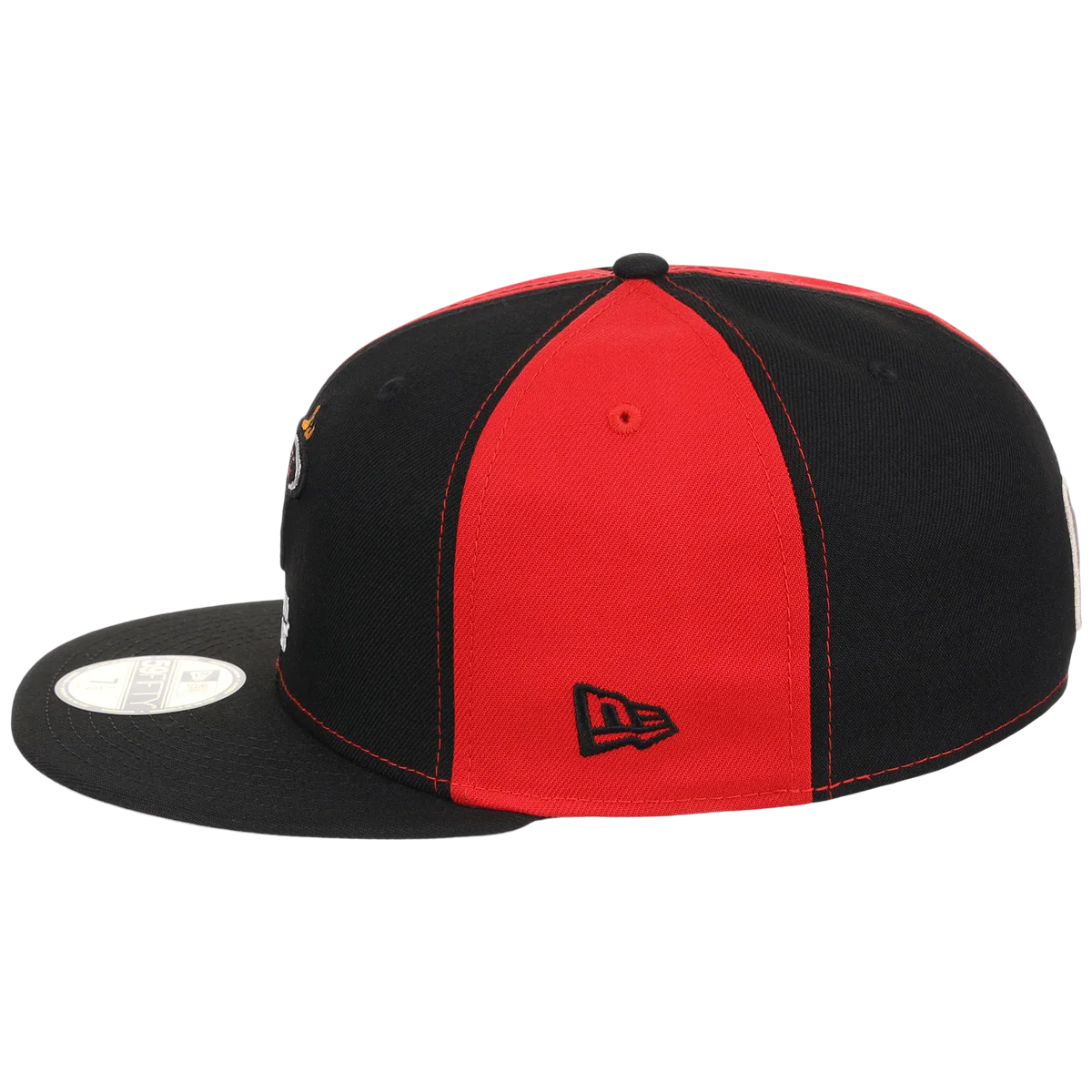 Miami Heat NBA Pinwheel 2.0 New Era 59FIFTY detail view