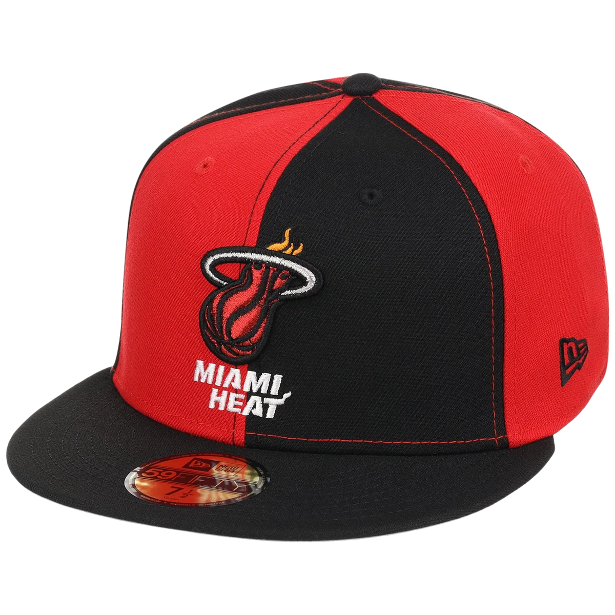 Miami Heat NBA Pinwheel 2.0 New Era 59FIFTY detail view