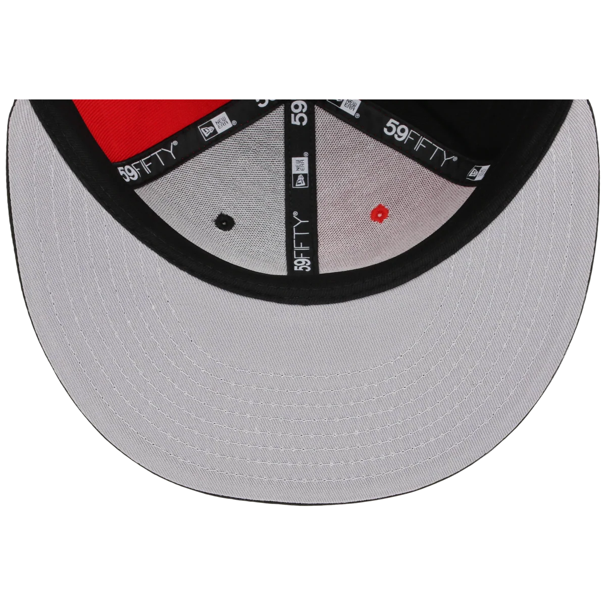 Miami Heat NBA Pinwheel 2.0 New Era 59FIFTY back view