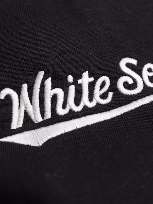Chicago White Sox Letterman Hooded MLB Jacket Black view 4