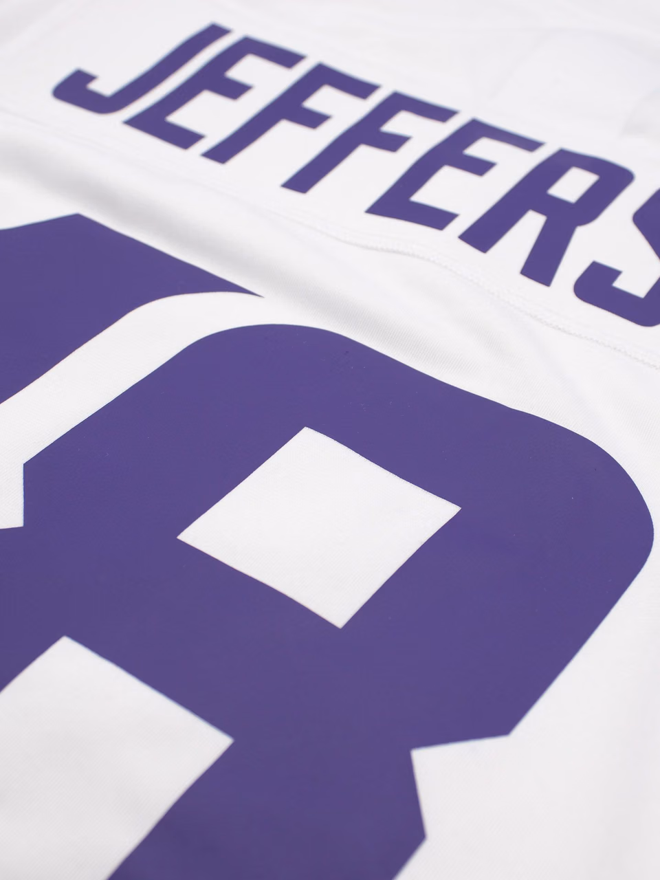 Justin Jefferson #18 Minnesota Vikings Game NFL Jersey White view 4