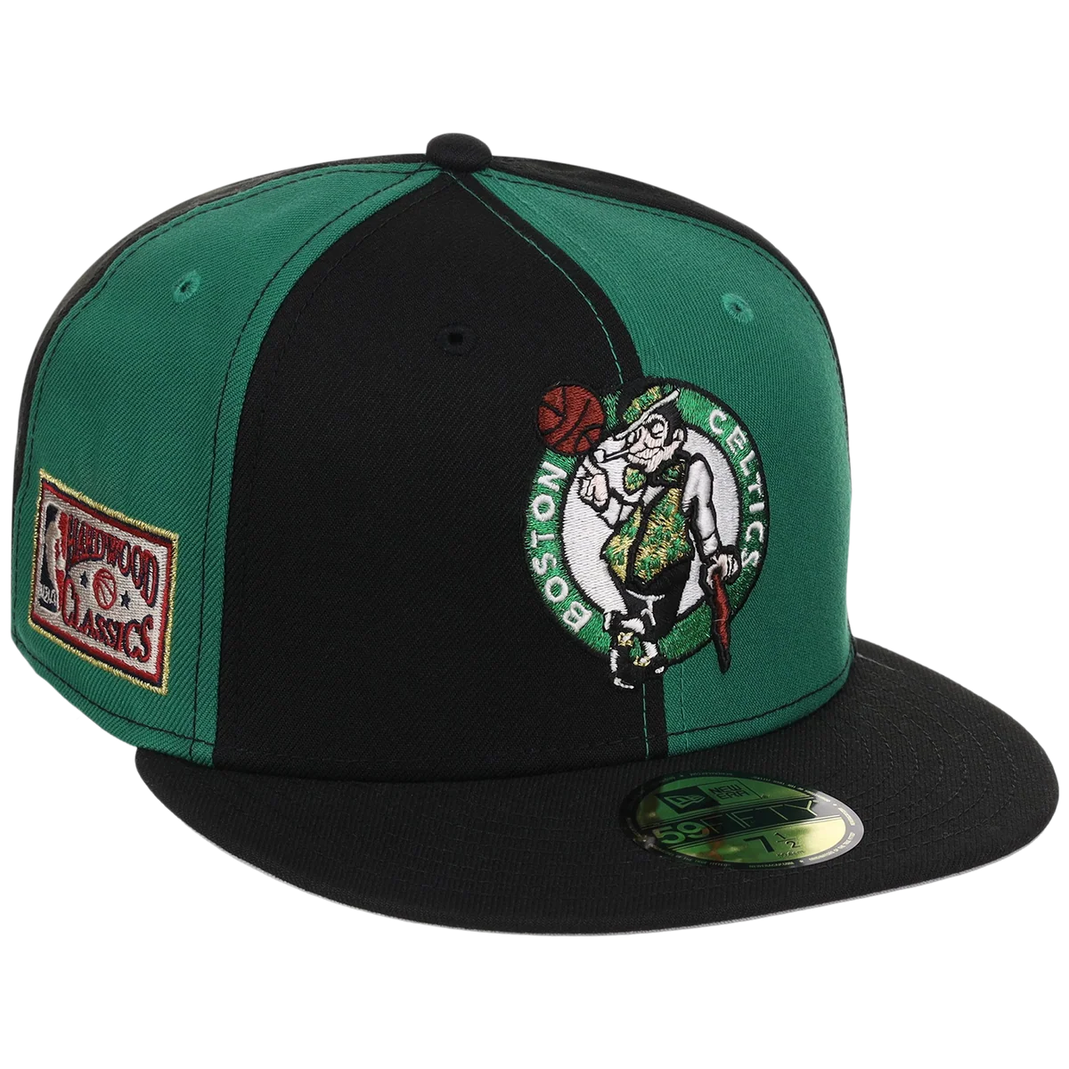 Boston Celtics NBA Pinwheel 2.0 New Era 59FIFTY front view