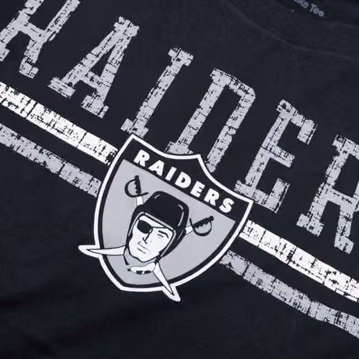Las Vegas Raiders Historic Distressed Nike NFL T-Shirt (WOMEN'S) view 3