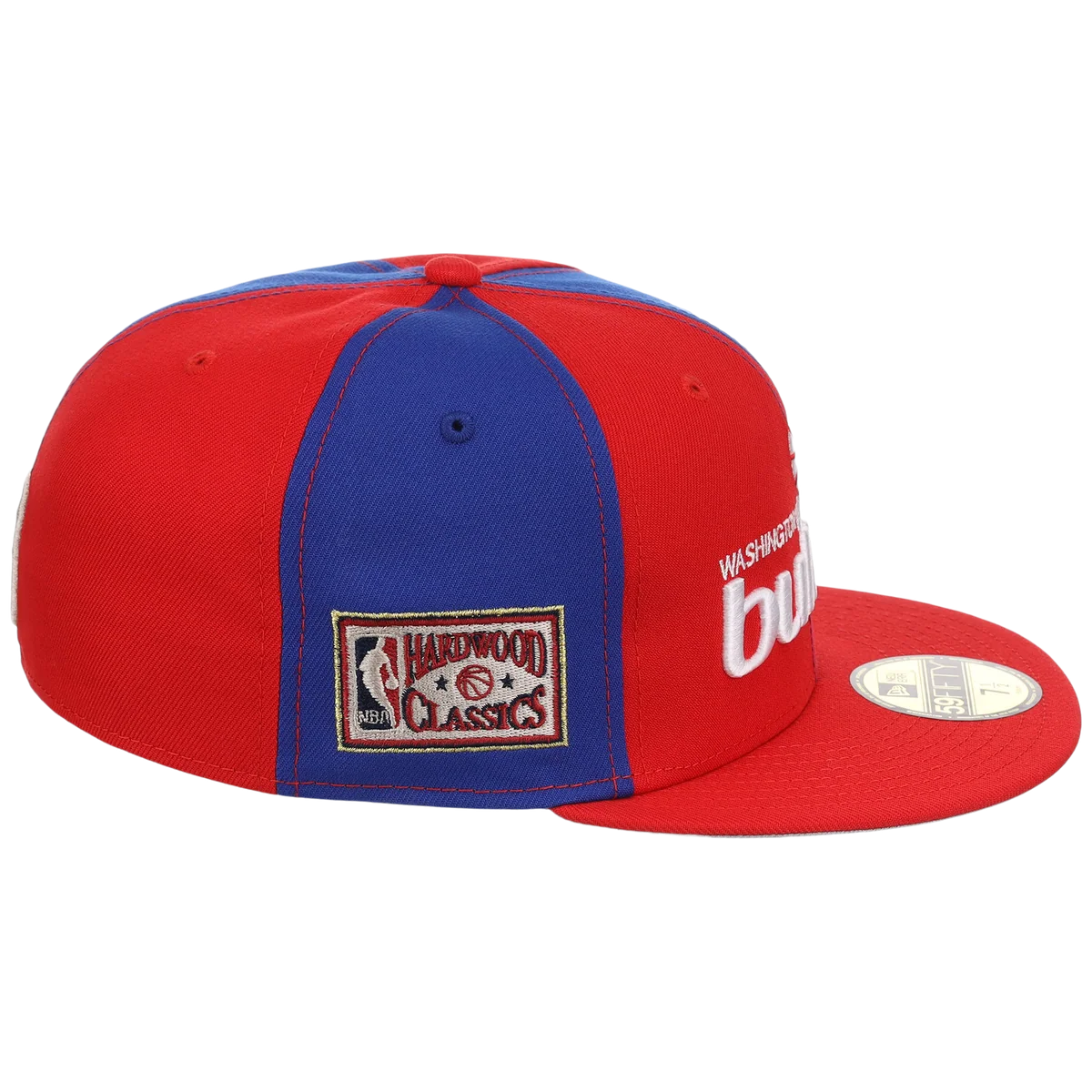 Washington Bullets NBA Pinwheel 2.0 New Era 59FIFTY detail view