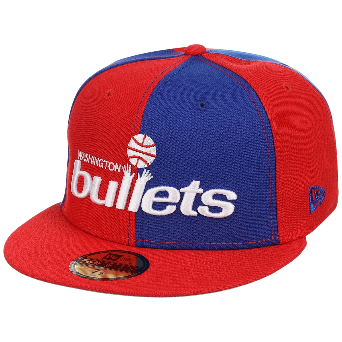 Washington Bullets NBA Pinwheel 2.0 New Era 59FIFTY detail view