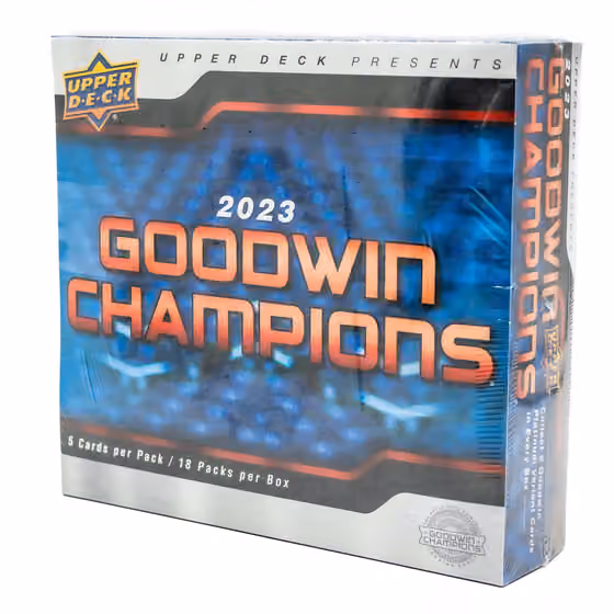 2023 Upper Deck Goodwin Champions Hobby Box view 1