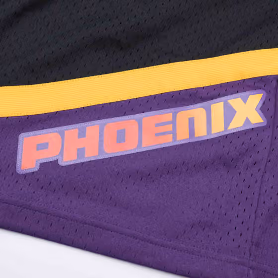 Phoenix Suns 1999-00 Mitchell & Ness Swingman NBA Shorts Black view 3