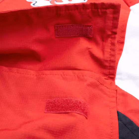 Kansas City Chiefs NFL Quarter Zip Windbreaker Jacket Red view 5