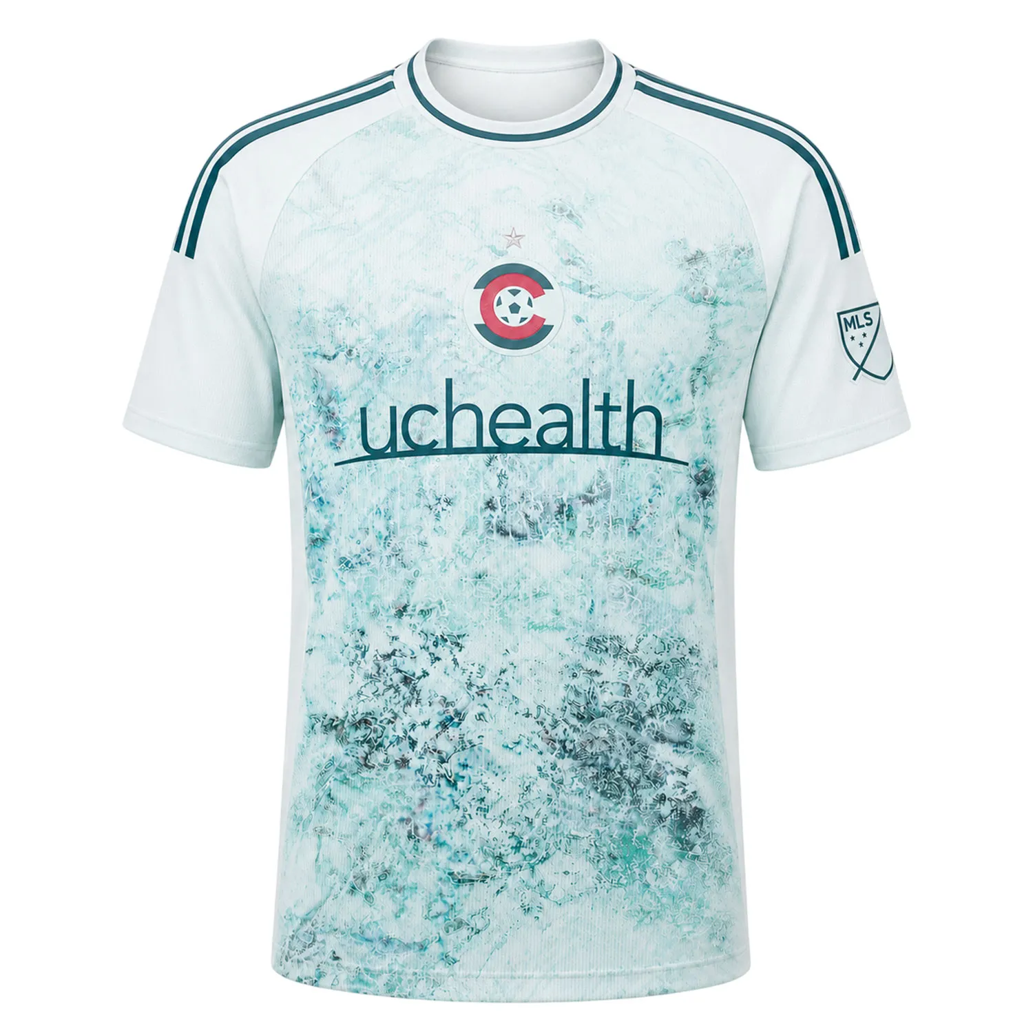 Colorado Rapids Soccer Jersey Custom – Elite Ice White