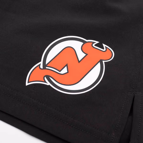 New Jersey Devils 2024/25 Authentic Pro Locker Room NHL Shorts Black view 4