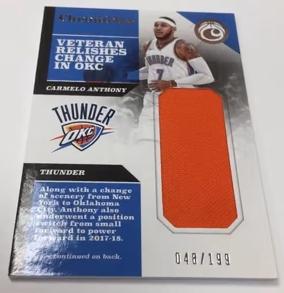 2017/18 Panini Chronicles Basketball Hobby Box NBA view 4