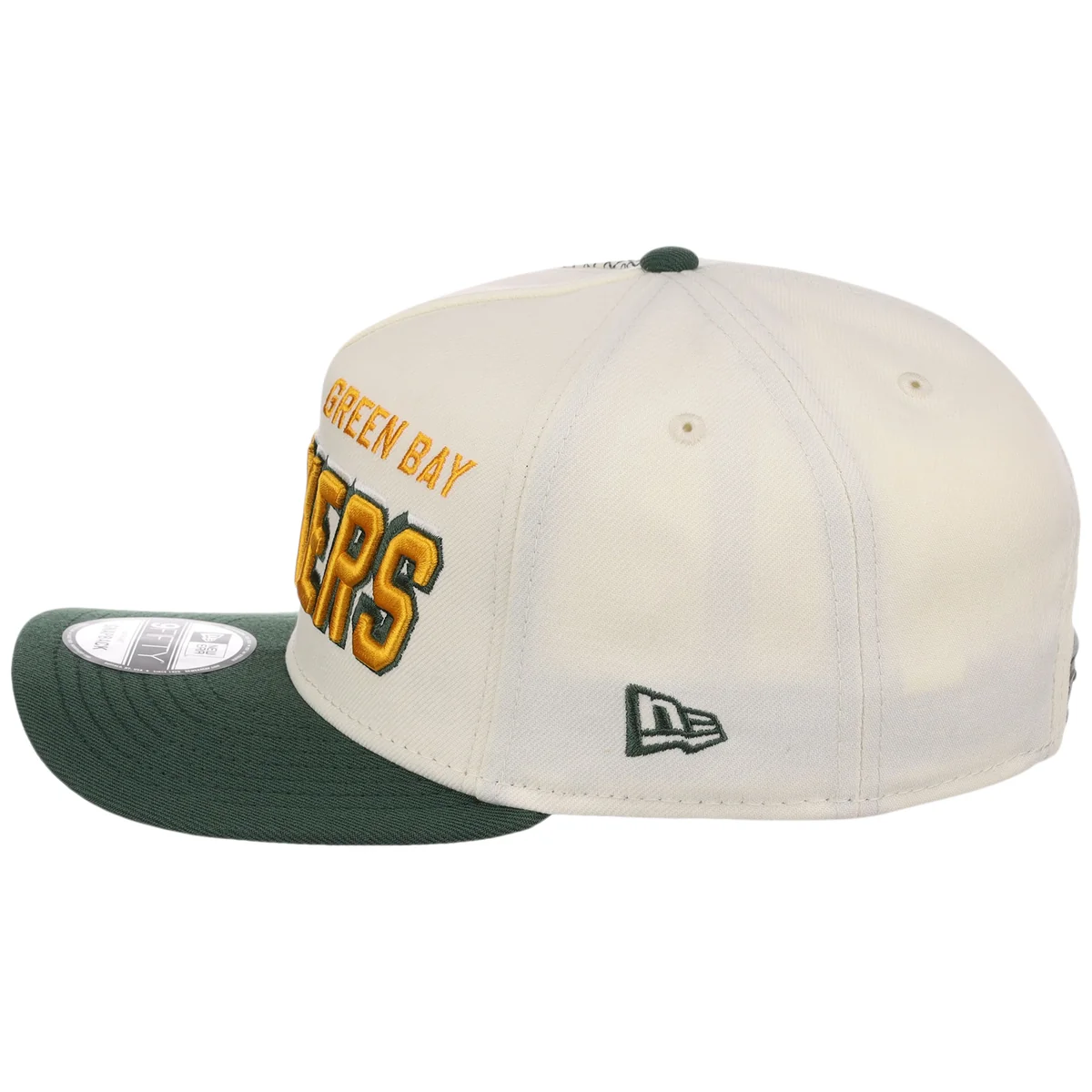 Green Bay Packers NFL Gridlock New Era 9FIFTY A-Frame detail view
