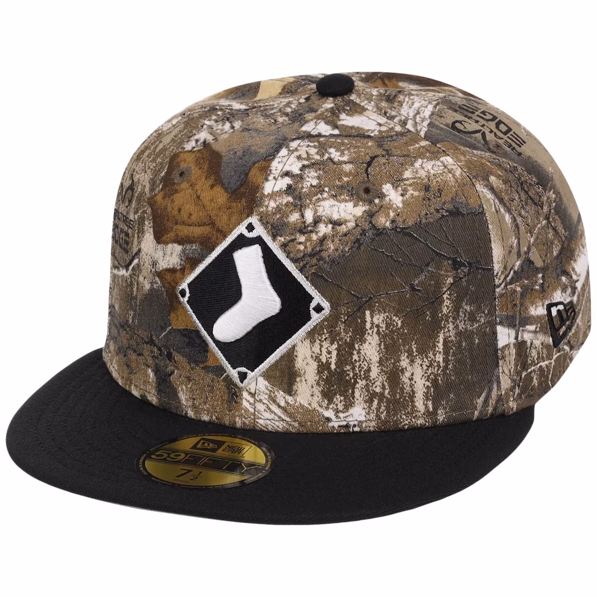 Chicago White Sox MLB Realtree OTC New Era 59FIFTY detail view