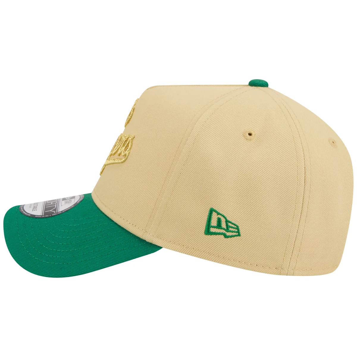 Los Angeles Dodgers Los Angeles Crown the City - Doyers - Gold/Green New Era 9FORTY detail view