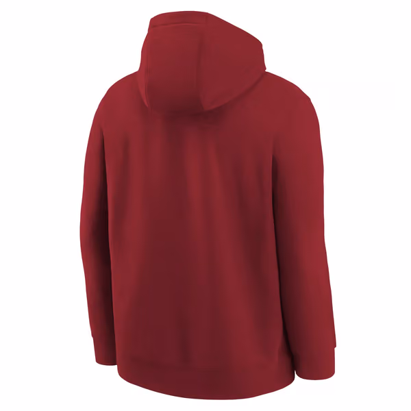 Washington Commanders NFL Team Stripes Nike Club Hoodie (YOUTH) view 3