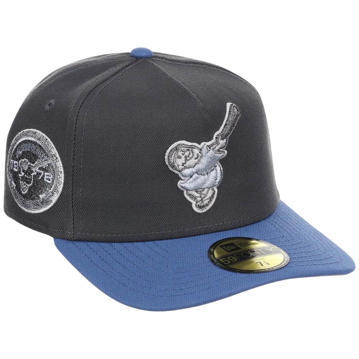 San Diego Padres MLB Indigo Steel New Era 59FORTY front view