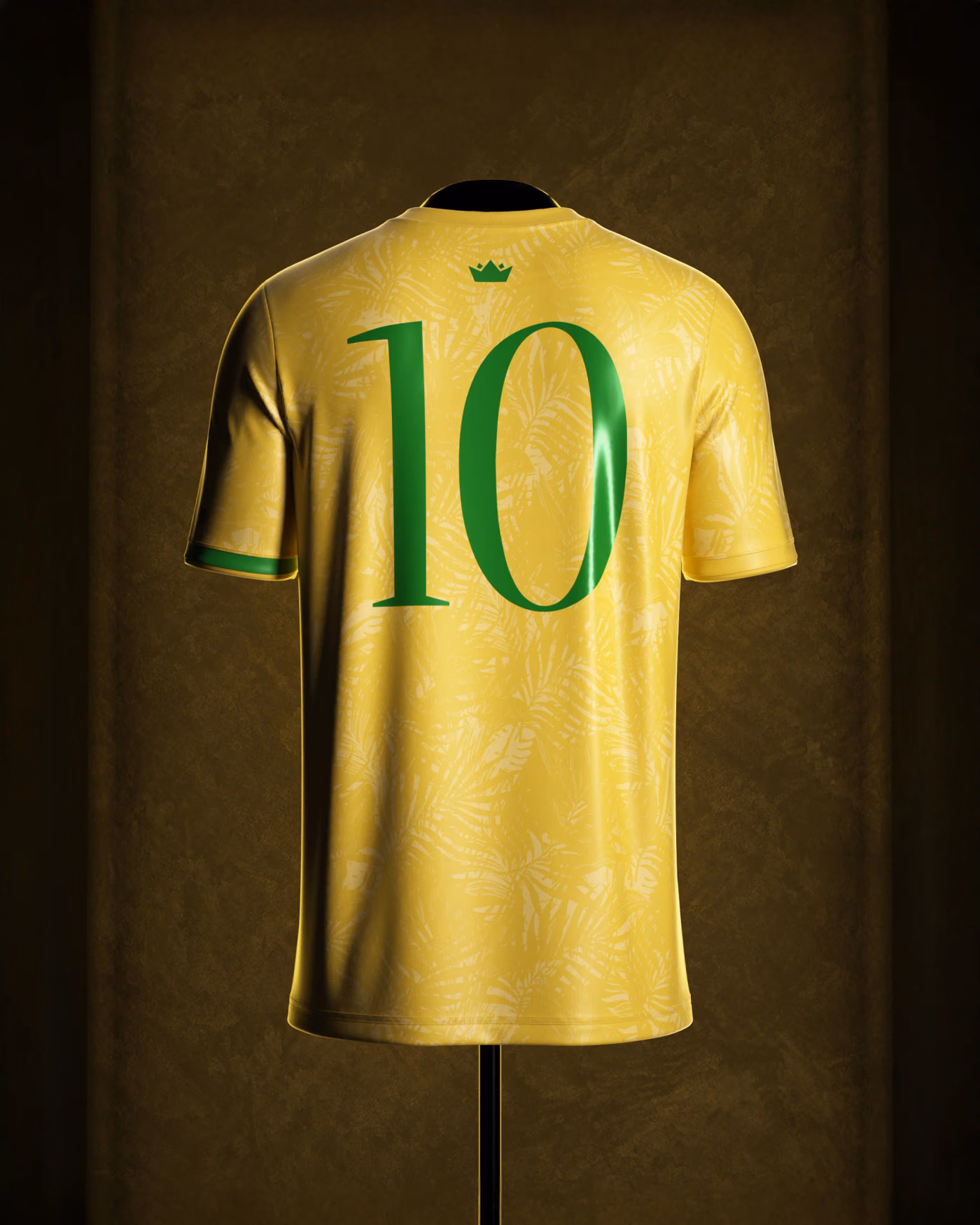 Jersevo Custom Personalized The Prince Jersey - Yellow back view
