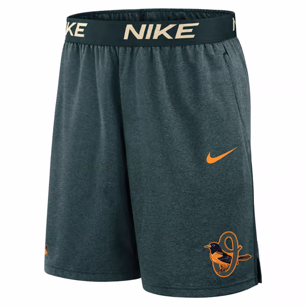 Baltimore Orioles 2026 City Connect MLB Authentic Dri-FIT Shorts Green view 1