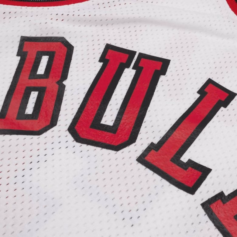 Michael Jordan #23 Chicago Bulls 1984-85 Authentic NBA Jersey White view 4