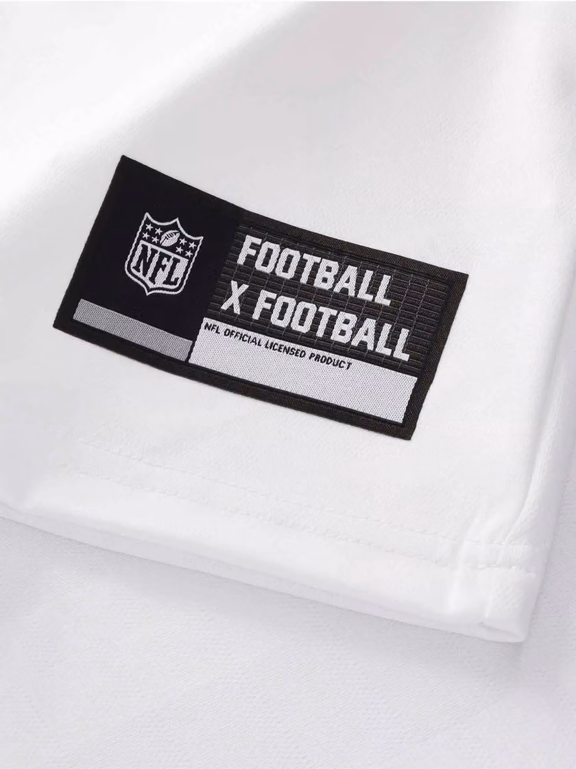 New England Patriots 2026 Football x Football NFL Fan Jersey White view 9