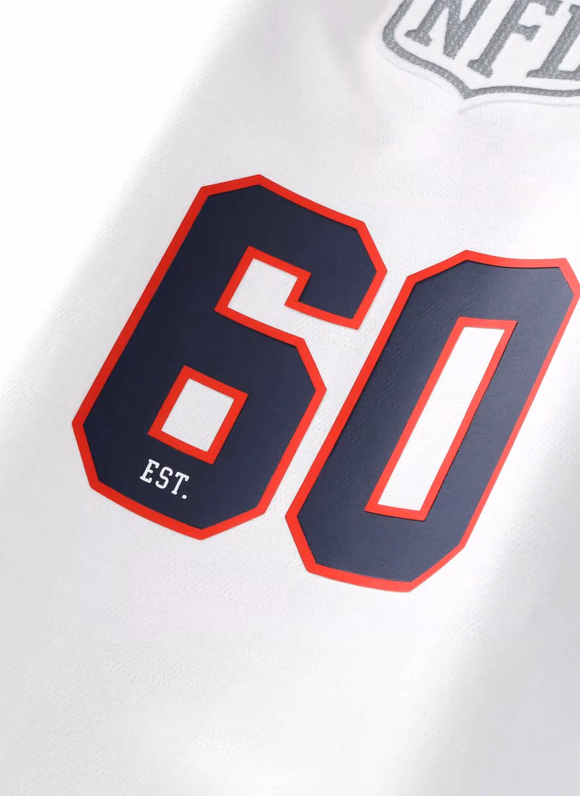 New England Patriots 2026 Football x Football NFL Fan Jersey White view 6