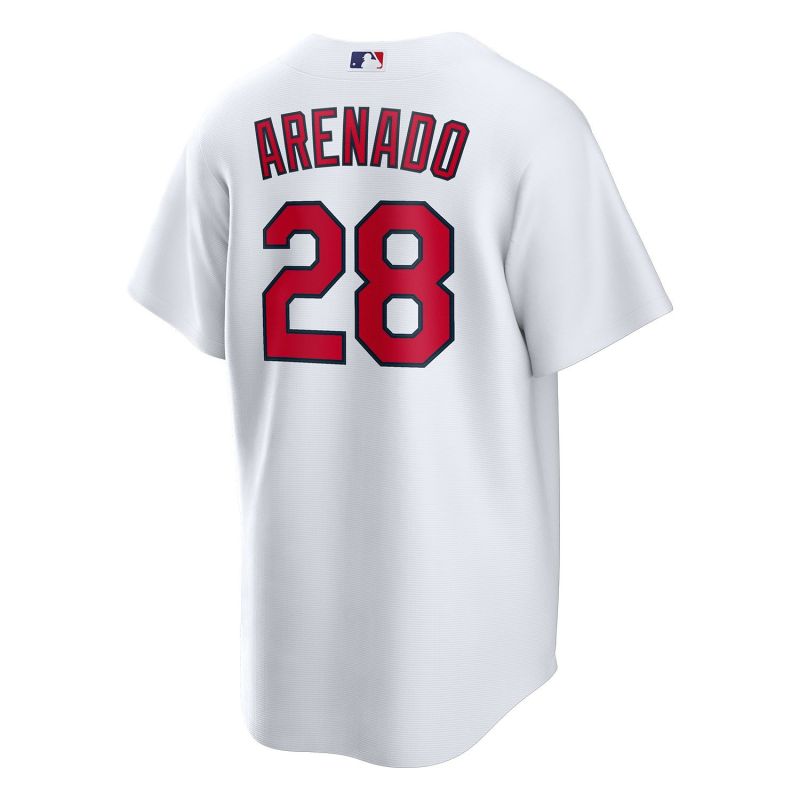 Nolan Arenado #28 St. Louis Cardinals Nike MLB Jersey White view 3