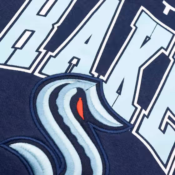 Seattle Kraken Starter End Zone NHL Hoodie view 3
